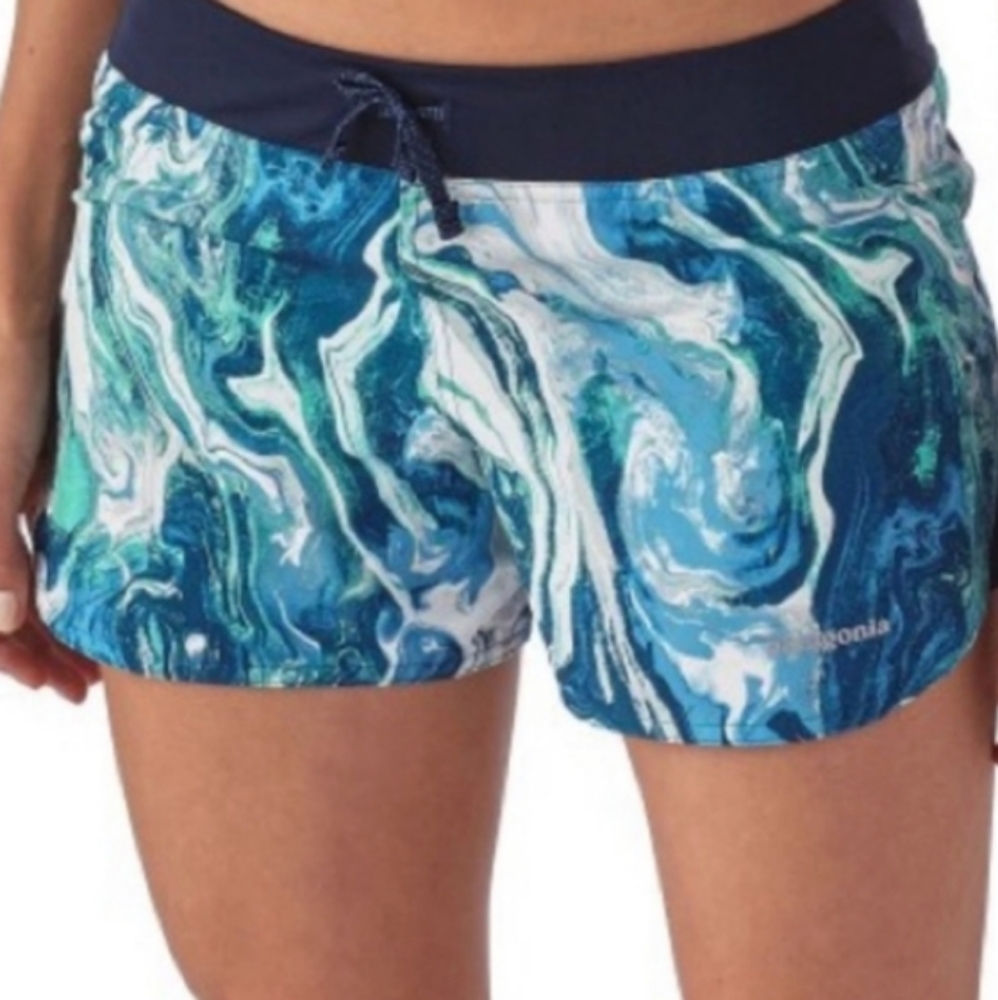PATAGONIA Run Nine Trails Marbeled Running Shorts